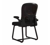 RDIAYDN Chaise de Bureau Ergonomique Grise avec accoudoirs rabattables et Soutien Lombaire pour étudier, Jouer et Travailler - Confort et Style pour la Maison et Le Bureau (Noir)