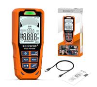 RDINSCOS Détecteur EMF, 3 en 1 Rayonnement électromagnétique pour EF MF RF, Détecteur Portable Numérique de Rayonnement pour Champs électromagnétiques pour la Maison, le Bureau et en Déplacement