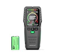 RDINSCOS MT28C Humidimètre non invasif pour murs avec affichage couleur testeur d'humidité pour murs, bois, bois de chauffage, caravane, béton