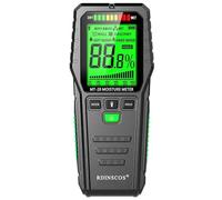 RDINSCOS Testeur d'Humidité Mur avec Écran LCD Détecteur d'Humidité Non Destructif avec 4 Modes,Humidimetre pour Murs, Maçonnerie et Béton