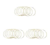 Rdjumpdjo 24 Pièces Séries 8 Pouces Anneaux de Capteur de Rêves Anneaux Métalliques Anneau en Macramé pour L'Artisanat et Les Fournitures de Capteur de Rêves, Or