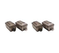 Rdjumpdjo Filtre de Remplacement Universel de Machine de Générateur D'Oxygène de 4 Pièces, Filtre de Générateur D'Oxygène de 5L pour le Filtre de Concentrateur D'Oxygène