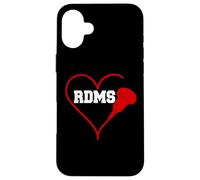 RDMS Sonographer Technique d'imagerie médicale Échographie Coque pour iPhone 16 Plus