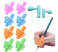 RDNKVB 6pcs Aide écriture Guide Doigt Ecriture Pencil Grips for Kids Ergonomique pour Enfant Adulte Besoins