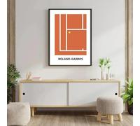 RDRDtbtr Affiches et sur Toile tableau du Grand Chelem de tennis minimaliste moderne sport de balle images murales pour salon Decoration de la maison 50x70cm sans cadre