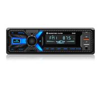 RDS Autoradio Bluetooth avec Port de Charge Type-C, Wistrue FM/AM Autoradio prenant en Charge 2 Ports USB/AUX/SD/TF/EQ, Radio 1 DIN avec Lecteur Mains Libres Bluetooth/MP3