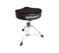 Roland RDT-S Siège pour musiciens Tabouret pour musicien Chrome, Noir Siège rembourré
