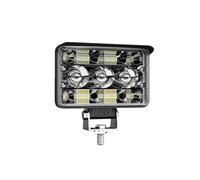 Rdtnvc Phare Barre Lumineuse LED ED 3/4/5 Pouces Projecteur Tout-terrain Phare Travail Pour Camion Tracteur 4x4 Bateau Feu Antibrouillard 12 V/24 V Phares Avant Assemblage(1pcs 5inch 156W)