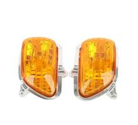 Rdtnvc Phare Pour Goldwing Pour GL1800 2001-2017 2002 2003 2004 2005 2006 2007 2008 2009 Coque De Lentille Clignotant Avant Moto Phares Avant Assemblage(Orange Lens)