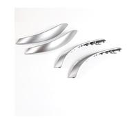Rdtnvc Poignées Portières Intérieures Pour BMW Série 3 4 3GT 2013-2018 F30 316d 318d 320d F31 320i 325d Poignée Porte Intérieure Garniture Traction Extérieure(Sliver 4PCS)