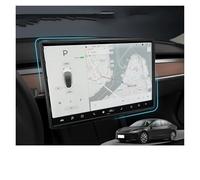 Rdtnvc Pour Tesla Pour Model 3 2018-2022 Et Y 2021-2024 Cadre De Protection En Silicone Pour Écran Commande Centrale Rétroviseur Intérieur protection d'écran GPS(C Black)