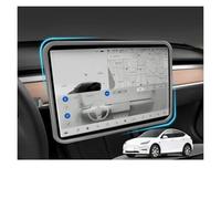 Rdtnvc Pour Tesla Pour Model 3 2018-2022 Et Y 2021-2024 Cadre De Protection En Silicone Pour Écran Commande Centrale Rétroviseur Intérieur protection d'écran GPS(B gray)