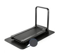 RDTOK 6mm Tapis de Protection de équipement de Fitness,Tapis Home Trainer,pour vélos d'exercice,Protection de Sol en PVC Haute densité,pour de Course,Vélo,Elliptique (Noir, 70 * 150cm)