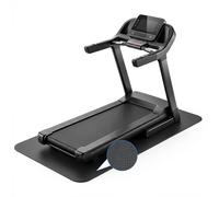 RDTOK 6mm Tapis de Protection de équipement de Fitness,Tapis Home Trainer,pour vélos d'exercice,Protection de Sol en PVC Haute densité,pour de Course,Vélo,Elliptique (Noir, 90 * 180cm)