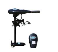 RDVXI Moteurs Hors-Bord, Moteur de Bateau de pêche à la traîne de 40 LB 12 V, Moteur Hors-Bord électrique, for Kayak Gonflable de Bateau de poussée de canoë