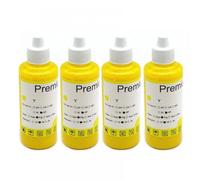 RDWQDGJG 100 ML de Recharge d'encre Pigment Compatible avec 952 953 954 955 950 951 932 933 956 957 711 960 7740 8210 8710 8100 8620 7610 7510 T120 T520 Modèles d'imprimantes Imprimantes(4pcs-Yellow)