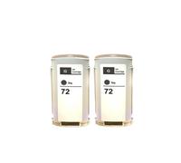 RDWQDGJG 2X compatibles avec Les Cartouches d'encre 72 C9374A Compatible avec imprimantes - Format T770 T790 T1120PS T1120HD T1100 T1100S(72GY X1)