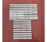 RDWQDGJG Bandes de rétroéclair LED compatibles avec TX-43EXW604 TH-43EX600A TX-43HXW704 TH-43EX680H TNPA6341-4A 2A TNPA6342-2A 4A Pièces de remplacement(18 PCS For 1 TV)