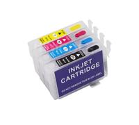 RDWQDGJG Compatible avec la Cartouche d'encre T1811 T1812 T1813 T1814 Expression Home Series XP-30 102 202 205 302 305 Cartouches de Recharge