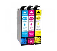 RDWQDGJG Compatible avec Le Remplacement des Cartouches d'encre XP2100 XP2105 XP3100 WF 2830 XP 4100 XP 4105 modèles T603 603XL Encre Mamba 603XL E603(3 Color)