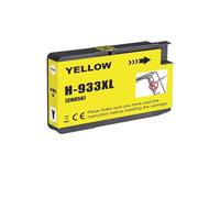 RDWQDGJG Compatible avec Les Cartouches d'encre Officejet 6100 6600 6700 7110 7610 HP932XL HP933XL CN053AE CN054AE CN055AE CN056AE(1 Yellow)