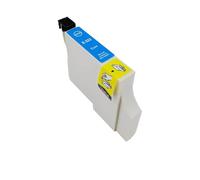 RDWQDGJG Compatible avec Les Cartouches d'encre T0321 T0324, Stylet adapté C70 C70 Plus C80 C80N C80WN C82 C82N C82WN CX5100 CX5200(2 Cyan)