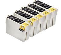 RDWQDGJG Compatible avec Les modèles de Cartouches d'encre T1031 T1032 T1033 T1034 Stylet approprié T40W TX550W TX600FW et Plus(5PCS Black)