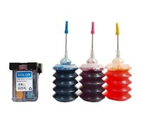 RDWQDGJG Rechargeable Cartouche à Encre 305xl Remanufacturé Compatible avec 305 305xl Compatible avec Deskjet 2330 2700 2710 2721 2722 4100 4120 4110 4130 1210 Printers(CL-Ink)