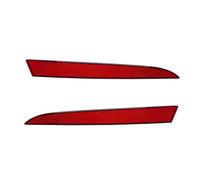 RDWSPLI Réflecteurs De Pare-chocs Compatible Avec Seat Pour Ibiza 6J MK V 2008 2009 2010 2011 2012 Paire Réflecteurs Pare-chocs Arrière Lentille Rouge Côté Conducteur Pièces Rechange Éclairés