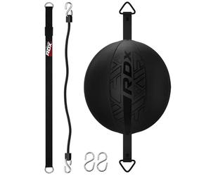 RDX Balle de Boxe à Double Extrémité, Ballon de Vitesse Reflex 70CM avec Cordon élastique Extensible 48 Sac de Boxe, Karate Fitness Gym MMA Kickboxing Muay Thai Arts Martiaux Doups de Pied Bag