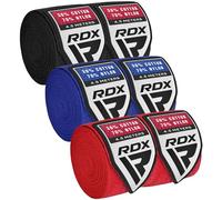 RDX Bandes Boxe sous Gants, Bandage De 4,5m, Élastique pour Le Pouce, Boxing Inner Gloves Hand Wraps, Protection du Poignet, Arts Martiaux Muay Thai MMA, Kickboxing, Entraînement Au Sac Hommes Femmes