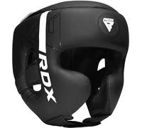 RDX Casque Boxe pour MMA Sparring, D'entraînement, Maya Hide Cuir Kara Head Protection pour Art Martiaux, Muay Thai, Krav Maga, Kickboxing, Karaté et Combat Libre Training Protège