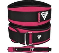 RDX Ceinture de Musculation, 6.5” Incurvée Rembourré Support Dos Lombaire, D'haltérophilie Exercises Ceinture de Levage, Bodybuilding Entraînement en Force Powerlifting Fitness Gym Belt, Hommes Femmes