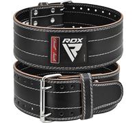 RDX Ceinture de Musculation Powerlifting, IPL USPA Approuvé, 6MM Épais 100% Cuir, 4” Réglable Support Lombaire, D'haltérophilie Bodybuilding Entraînement en Force Exercise Fitness Belt, Homme Femme
