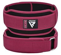 RDX Ceinture double d'haltérophilie Rx5 Rose-M