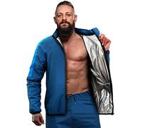 RDX Combinaison Sudation Fitness, Anti-Déchirure Survêtement, Costume Sauna Suit, Gilet de Sudation Minceur D’entraînement Perte Poids Pantalon, Running Cardio Sports Veste Vêtement, Hommes Femmes