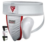 RDX Coquille de Protection Homme Boxe Kickboxing MMA Muay Thai Sparring Coquille Ventilée Réglable Karaté Combat Sous-Vêtements Jiu Jitsu BJJ Pro