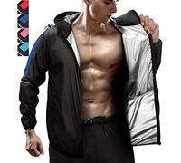 RDX Costume Sauna, Anti-Déchirure Survêtement avec Capuche, Reach Oeko TEX 100 CERTIFIÉ Combinaison Sudation Fitness Sweat à Capuche, Minceur D’entraînement Perte Poids Suit Sport Homme Femme
