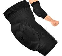 RDX Coudière Boxe MMA Muay Thai, Approuvé par SATRA Soutien Coude, Kontact Sport Arts Martiaux Combat Compression Elbow Pads, Volleyball Lutte Basketball MTB Musculation Protection, Hommes Femmes