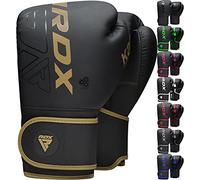 RDX Enfants Gants de Boxe pour Muay Thaï et Entraînement, Junior Kara Gants en Maya Hide Cuir pour Kickboxing, Sacs de Frappe, Sparring, Vitesse Ball, Arts Martiaux et Pattes d'ours, Boxing Gloves