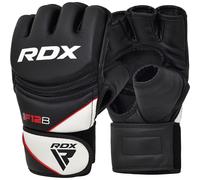 Rdx F12 Entraînement Mma Gants De Grappling Petite Noir Cuir Pu - Rdx - Ggr-F12b-S