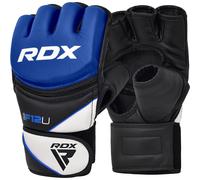 Rdx F12 Entraînement Mma Gants De Grappling X Grande Bleu Cuir Pu - Rdx - Ggr-F12u-Xl