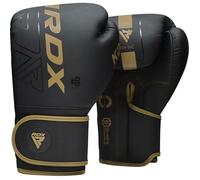 RDX F6 Kara Gants de Boxe Noir 14oz d'or Cuir PU 16 OZ
