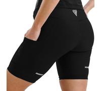 RDX Femmes Sweat Shorts Shapewear Taille Haute Short Amincissant Au-Dessus du Genou Pantalon Mi-Cuisse Costume D'entraînement Entraîneur Perte Poids Bas Corps Shaper Survêtement Exercice Fitness Gym