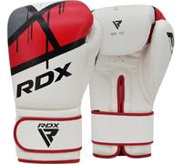 RDX Gants de Boxe Muay Thai d'entrainement, Maya Hide Cuir Mitaines, Ego Pro Sparring Kickboxing MMA Boxing Gloves, Gant pour Sac de Frappe Pattes d'ours Training, Homme Femme Adulte 8 10 12 14 16 oz