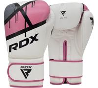 RDX Gants de Boxe Muay Thai d'entrainement, Maya Hide Cuir Mitaines, Ego Pro Sparring Kickboxing MMA Boxing Gloves, Gant pour Sac de Frappe Pattes d'ours Training, Homme Femme Adulte 8 10 12 14 16 oz