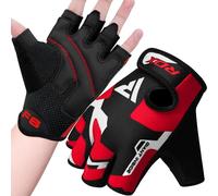 RDX Gants de Fitness Musculation d'haltérophilie D'entraînement, Antidérapant Rembourré Paume Protection Weightlifting Gloves, Cyclisme Aviron Le Sport Levage Poids Gymnastique Suédoise, Homme Femme