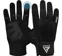 RDX Gants De Musculation Gant Fitness Gymnastique Sport Anti-Dérapant, Protection Paume Adhérence Entrainement Halterophilie Rembourrée Antidérapant Respirant à Écran Tactile Équipement Gym à Domicile