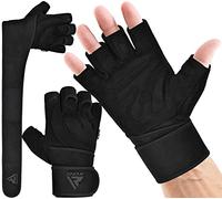 RDX Gants de Musculation Poignet Workout Fitness Entrainement Gymnastique Powerlifter Gym Gloves Perméable à l'air Halterophilie