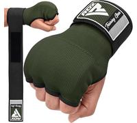 RDX Gel Bandes Boxe Sous Gants, 100CM Longue Poignet, Mitaine MMA Muay Thai, Protege Main arts martiaux Sparring Protecteur de Poing, Boxing inner Gloves Hand Wraps, Gants de Frappe Adulte Homme Femme